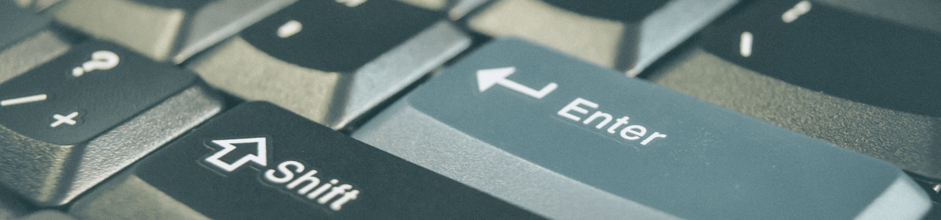 Close-up of a black keyboard