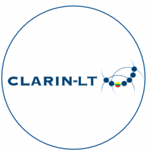 CLARIN LT circle logo